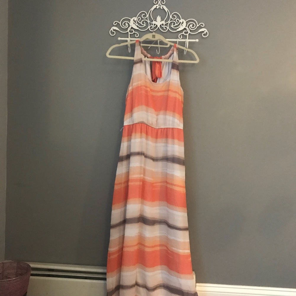 Striped Maxi Dress